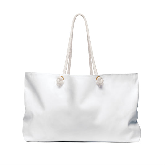 Weekender Bag — "Zerostagnant: Still Water Rots. Keep Moving."