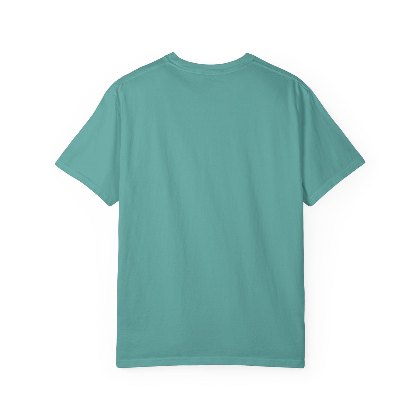 "Still Water Rots. Keep Moving."-Helvetica, Unisex Garment-Dyed T-shirt