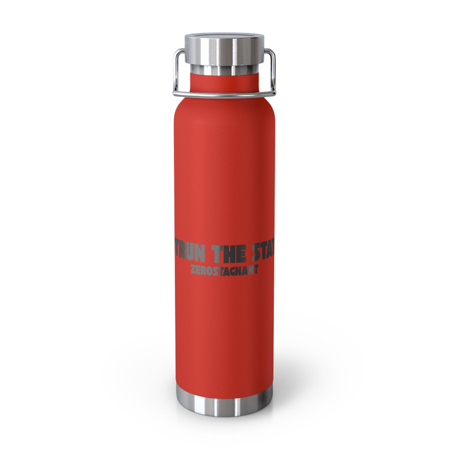 Outrun the Static — Copper Vacuum Insulated Bottle, 22oz
