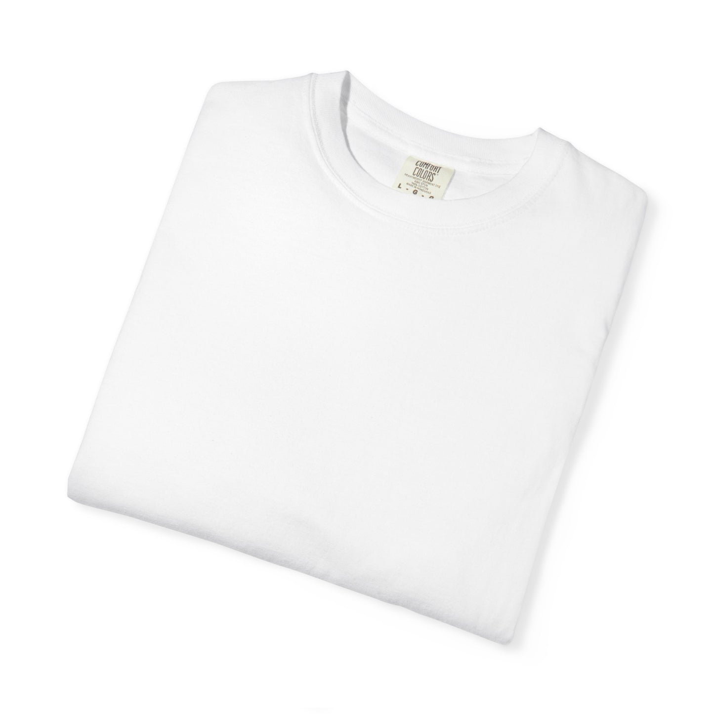"Still Water Rots. Keep Moving."-Helvetica, Unisex Garment-Dyed T-shirt