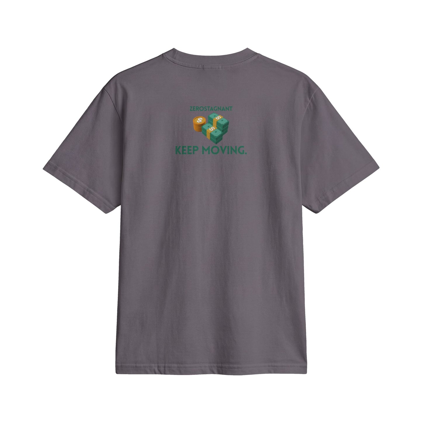 Fun Social Media 3D Money Stack T-Shirt — Keep Moving.