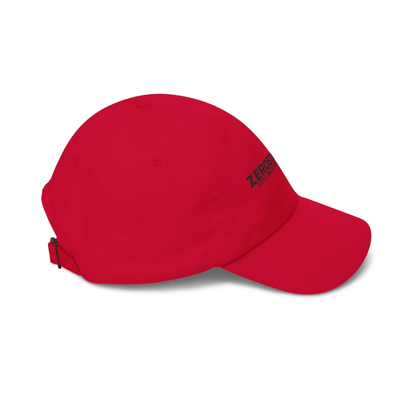 Dad Cap — Embroidered "Zerostagnant: Still Water Roots. Keep Moving."