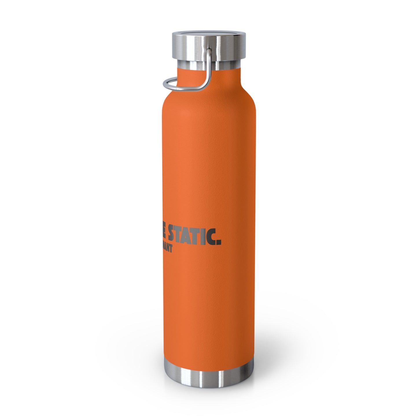 Outrun the Static — Copper Vacuum Insulated Bottle, 22oz