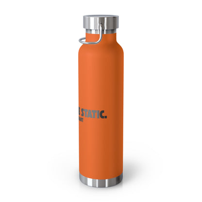 Outrun the Static — Copper Vacuum Insulated Bottle, 22oz