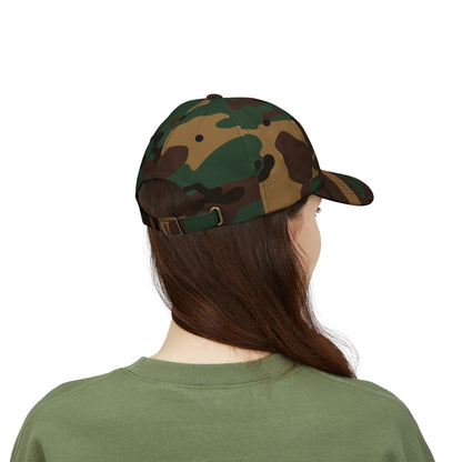 Dad Cap — Embroidered "Zerostagnant: Still Water Roots. Keep Moving."
