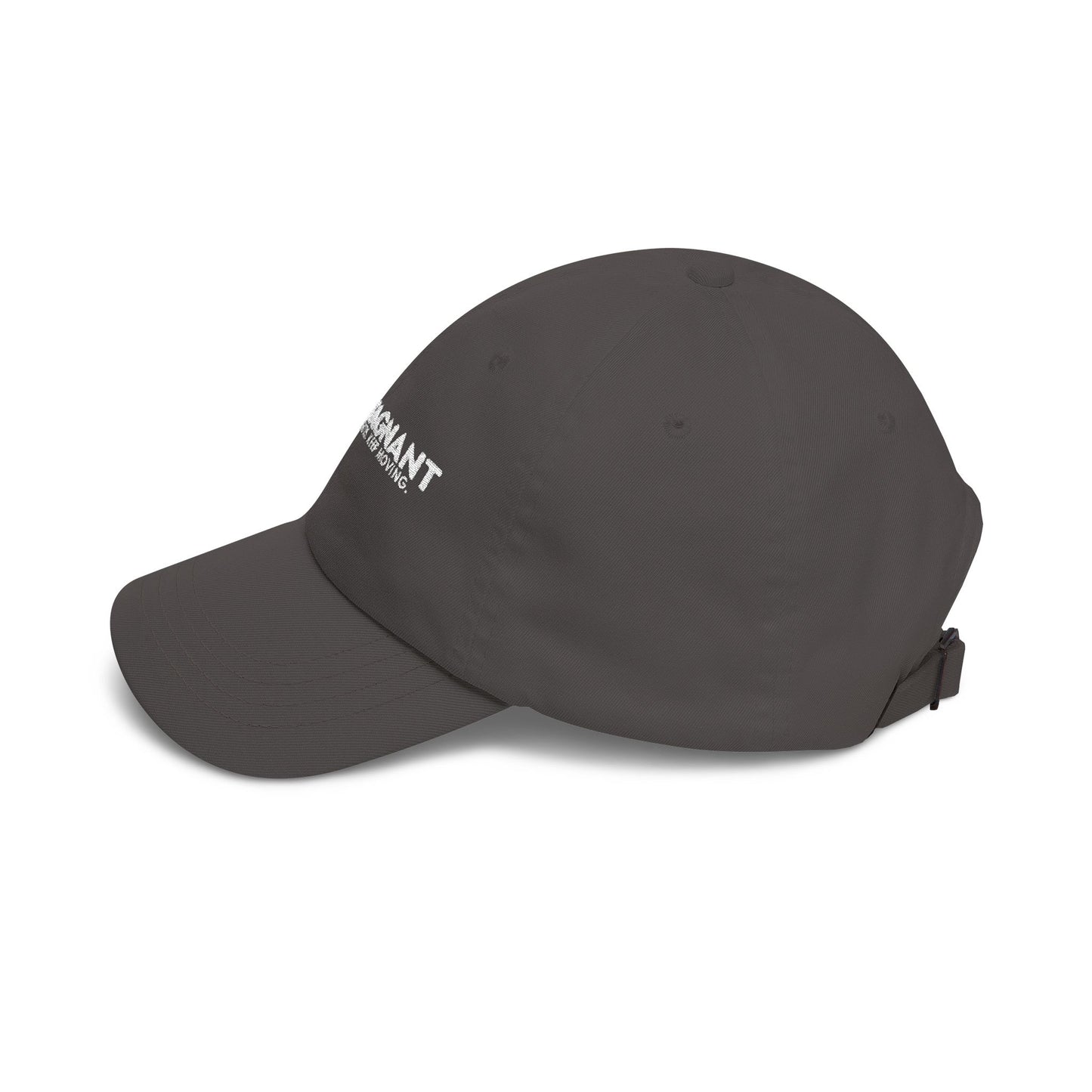 Dad Cap — Embroidered "Zerostagnant: Still Water Roots. Keep Moving."