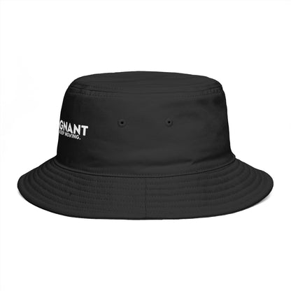 Bucket Hat — "ZEROSTAGNANT: Still Water Rots. Keep Moving."
