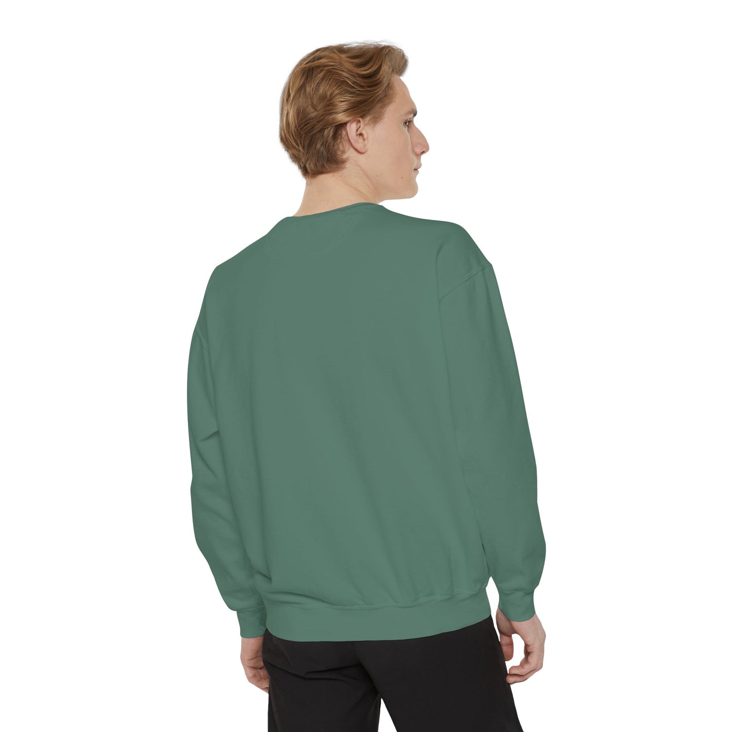 Crewneck Sweatshirt — "Zerostagnant: Still Water Rots. Keep Moving."