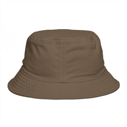 Bucket Hat — "Zerostagnant: Still Water Roots. Keep Moving."