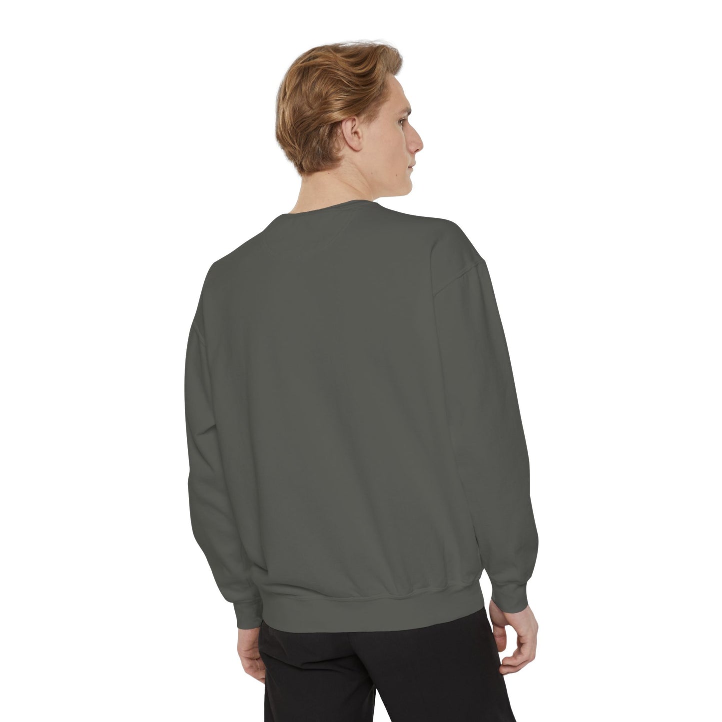 Crewneck Sweatshirt — "Zerostagnant: Still Water Rots. Keep Moving."