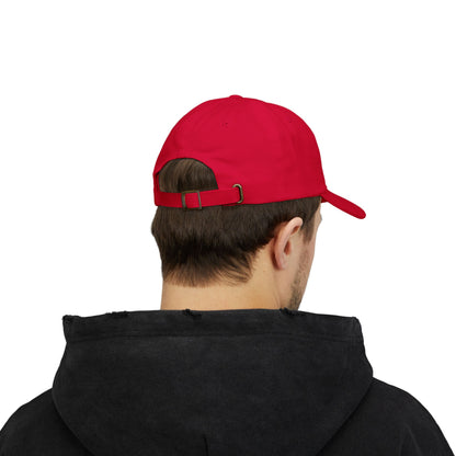 Dad Cap — Embroidered "Zerostagnant: Still Water Roots. Keep Moving."