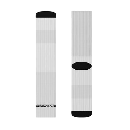 Socks — "Zerostagnant: Still Water Rots. Keep Moving."
