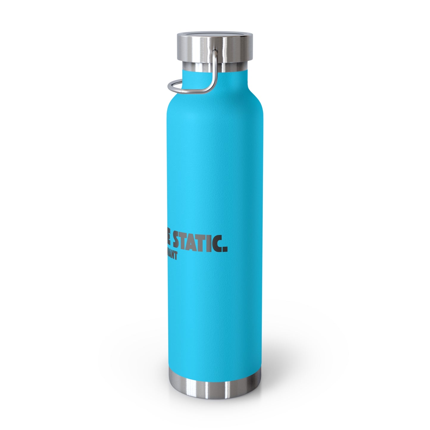 Outrun the Static — Copper Vacuum Insulated Bottle, 22oz