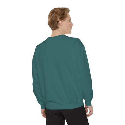 Crewneck Sweatshirt — "Zerostagnant: Still Water Rots. Keep Moving."