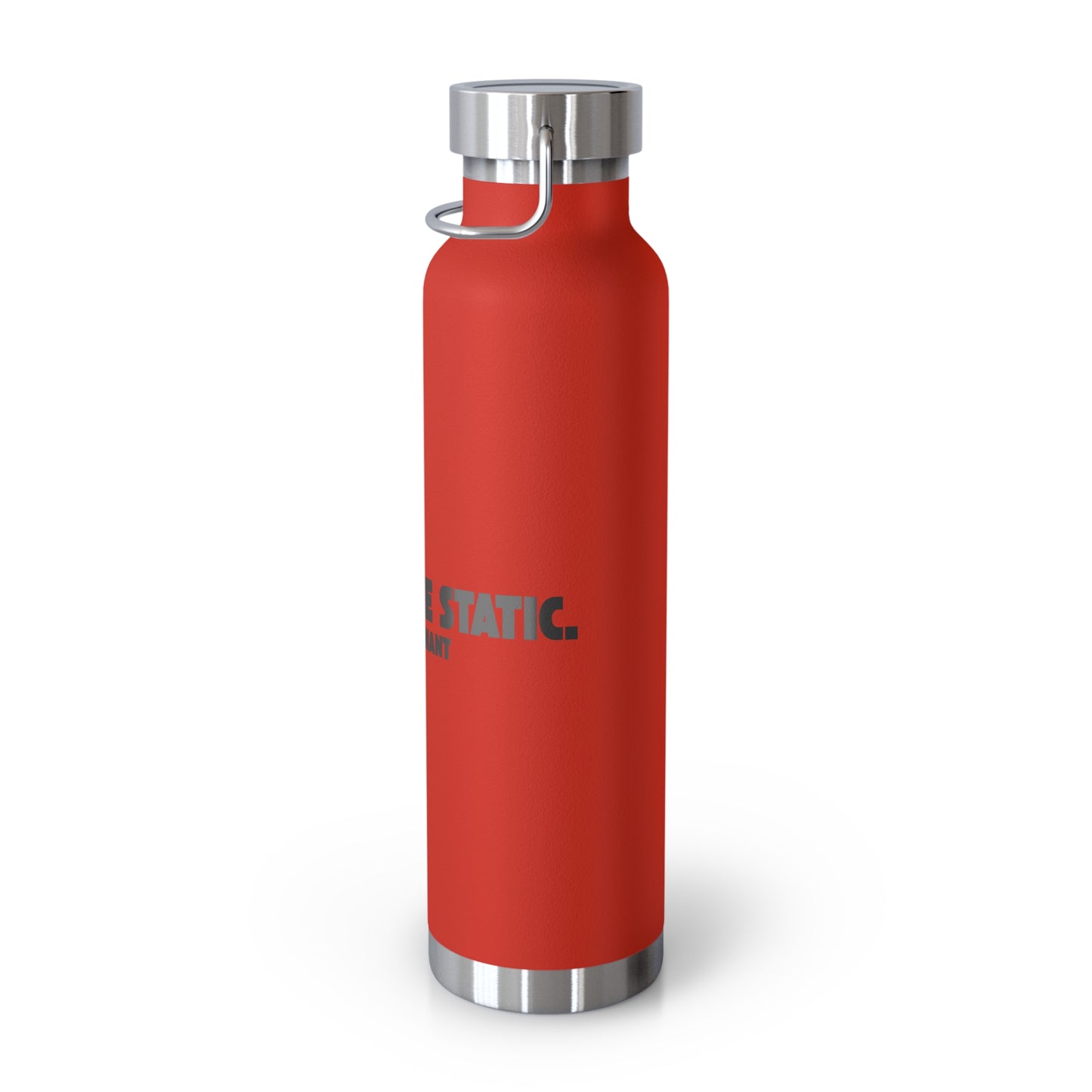Outrun the Static — Copper Vacuum Insulated Bottle, 22oz