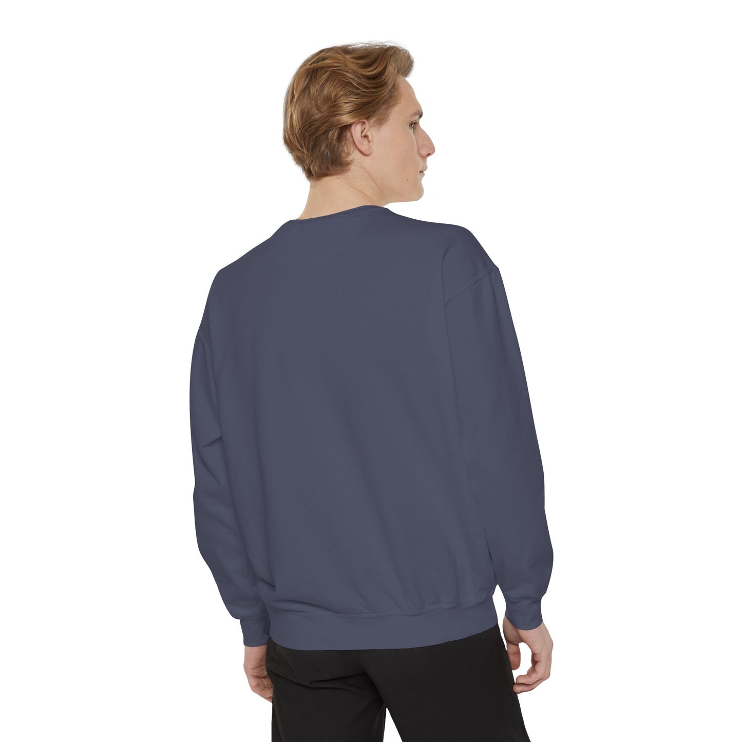 Crewneck Sweatshirt — "Zerostagnant: Still Water Rots. Keep Moving."