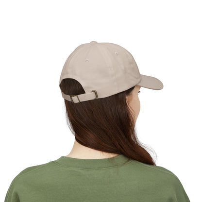 Dad Cap — Embroidered "Zerostagnant: Still Water Roots. Keep Moving."