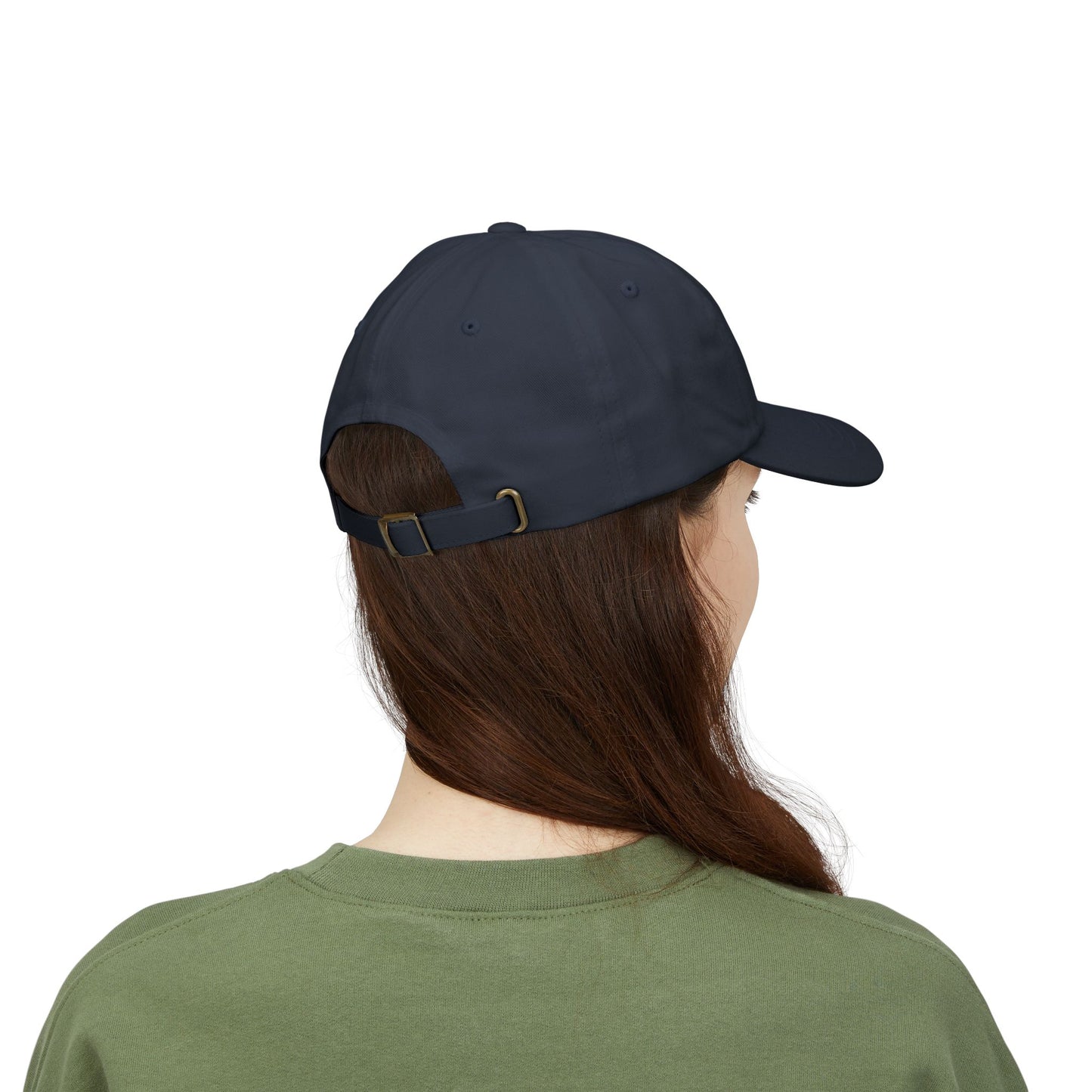 Dad Cap — Embroidered "Zerostagnant: Still Water Roots. Keep Moving."