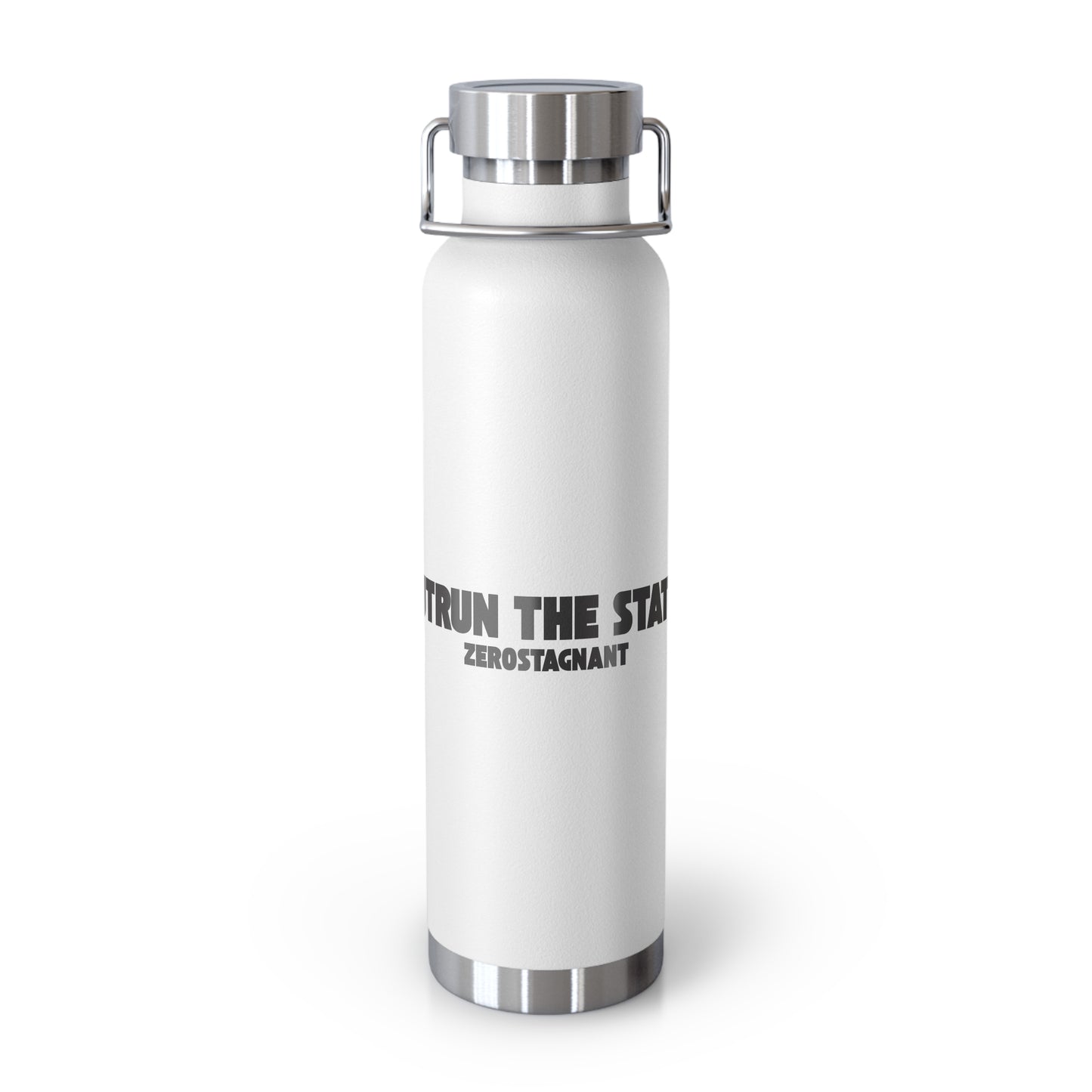 Outrun the Static — Copper Vacuum Insulated Bottle, 22oz
