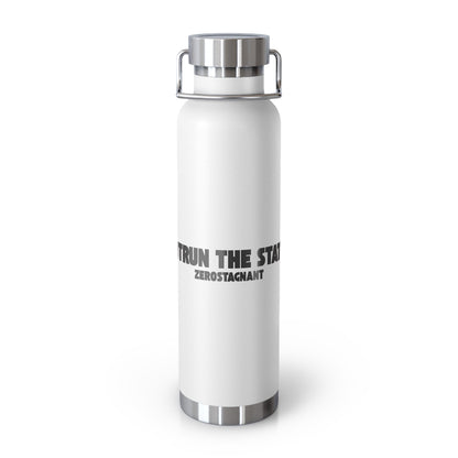 Outrun the Static — Copper Vacuum Insulated Bottle, 22oz