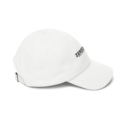 Dad Cap — Embroidered "Zerostagnant: Still Water Roots. Keep Moving."