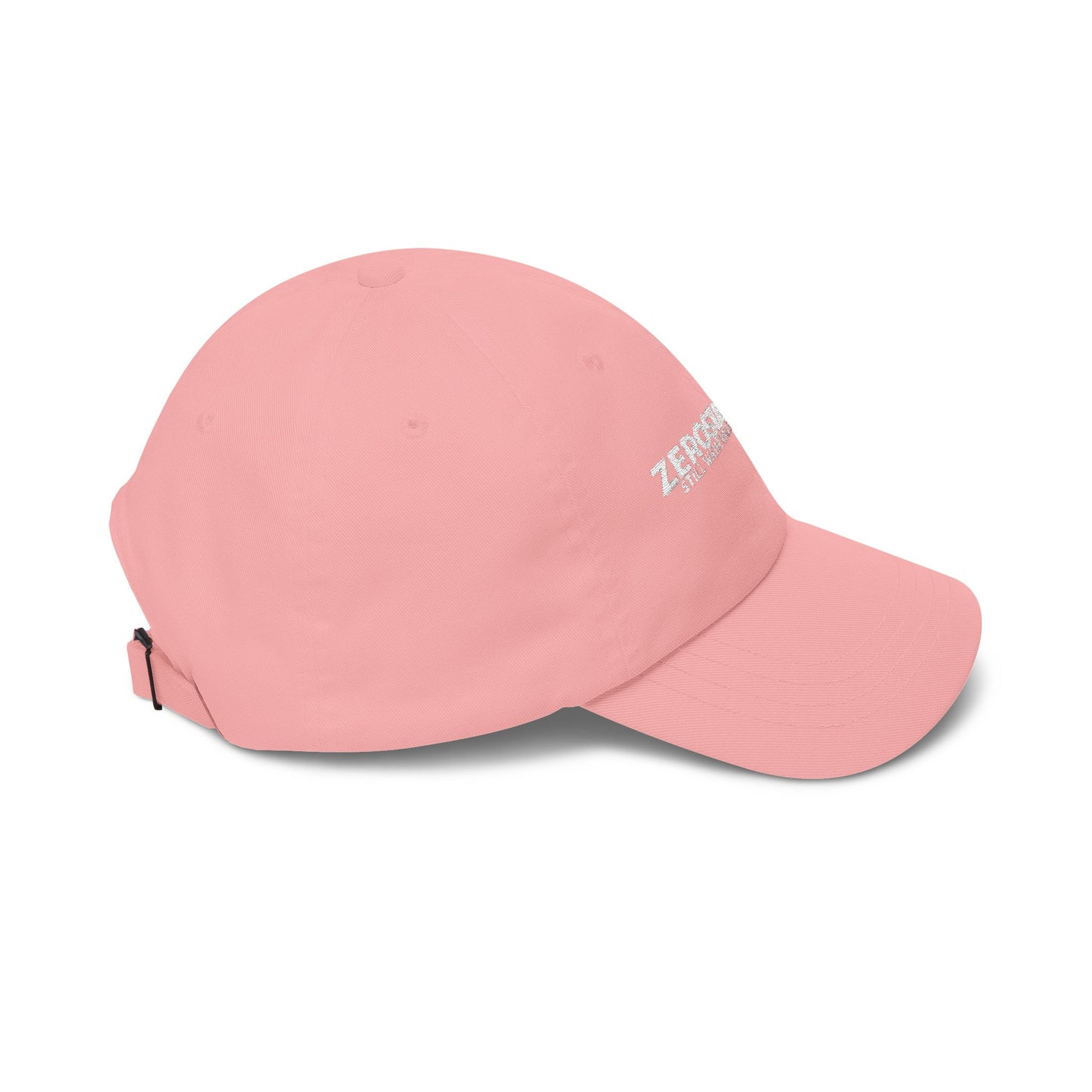 Dad Cap — Embroidered "Zerostagnant: Still Water Roots. Keep Moving."