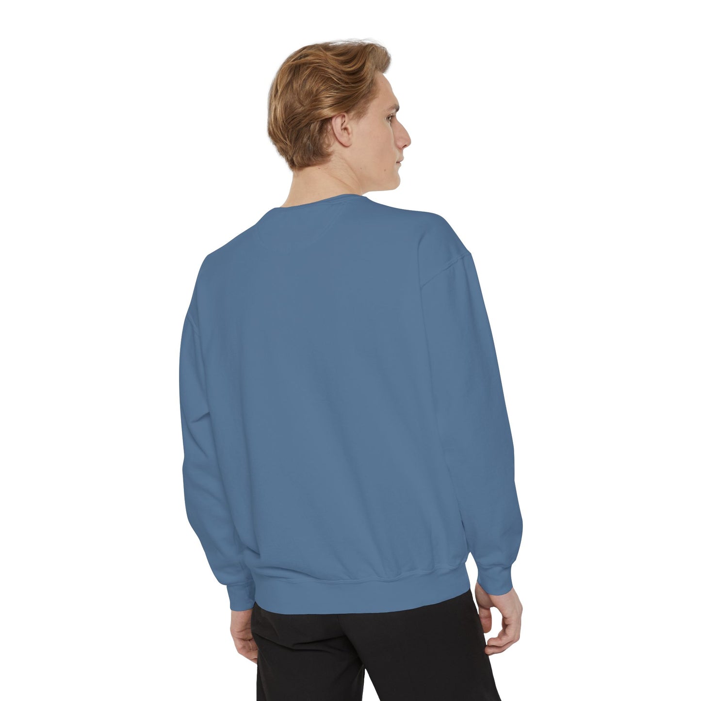 Crewneck Sweatshirt — "Zerostagnant: Still Water Rots. Keep Moving."