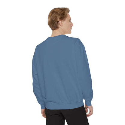 Crewneck Sweatshirt — "Zerostagnant: Still Water Rots. Keep Moving."