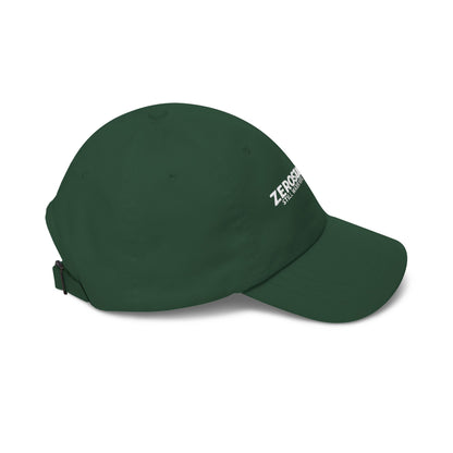 Dad Cap — Embroidered "Zerostagnant: Still Water Roots. Keep Moving."