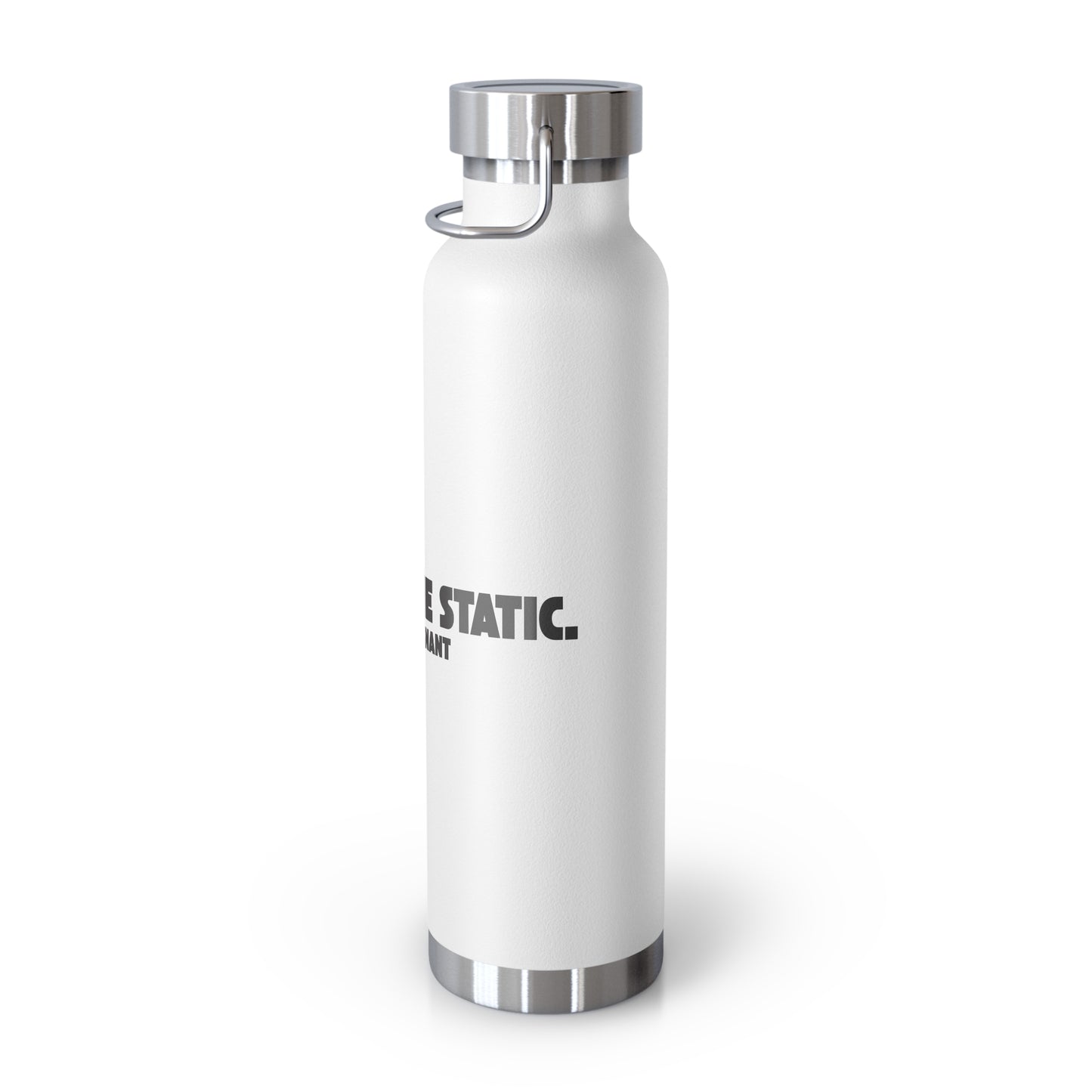 Outrun the Static — Copper Vacuum Insulated Bottle, 22oz