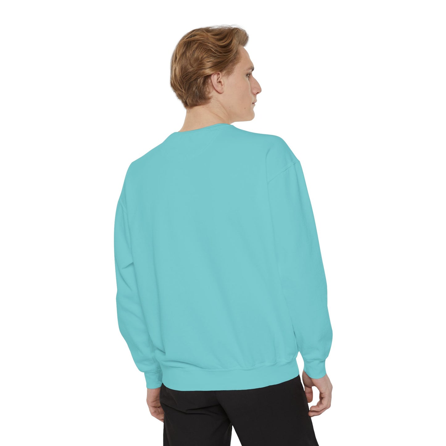 Crewneck Sweatshirt — "Zerostagnant: Still Water Rots. Keep Moving."
