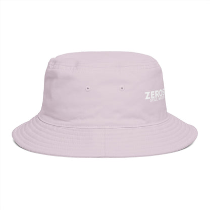 Bucket Hat — "ZEROSTAGNANT: Still Water Rots. Keep Moving."