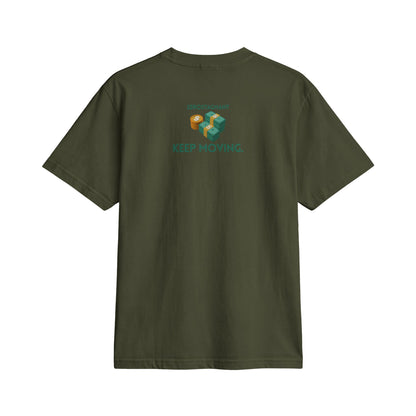 Fun Social Media 3D Money Stack T-Shirt — Keep Moving.