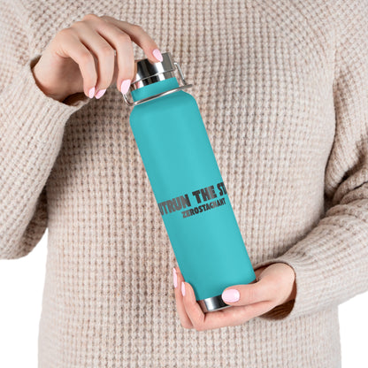 Outrun the Static — Copper Vacuum Insulated Bottle, 22oz