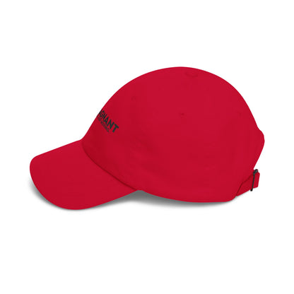 Dad Cap — Embroidered "Zerostagnant: Still Water Roots. Keep Moving."