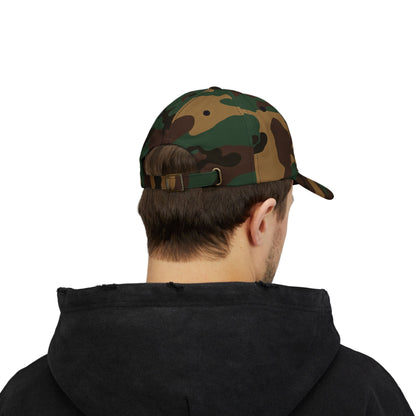 Dad Cap — Embroidered "Zerostagnant: Still Water Roots. Keep Moving."