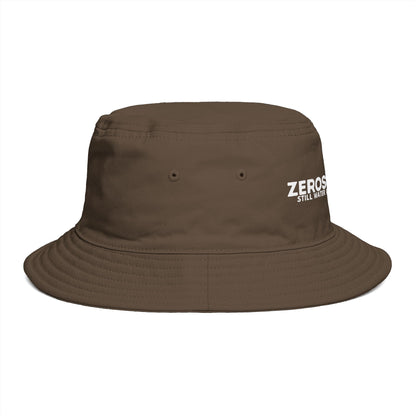 Bucket Hat — "ZEROSTAGNANT: Still Water Rots. Keep Moving."