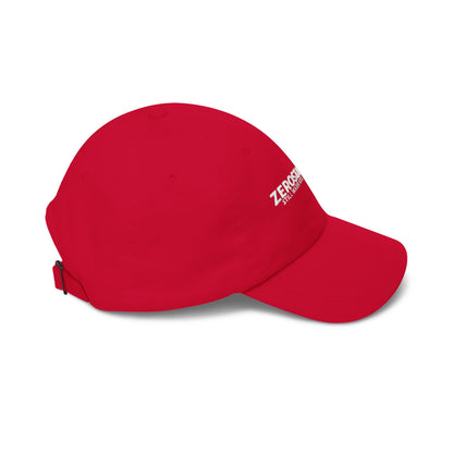 Dad Cap — Embroidered "Zerostagnant: Still Water Roots. Keep Moving."