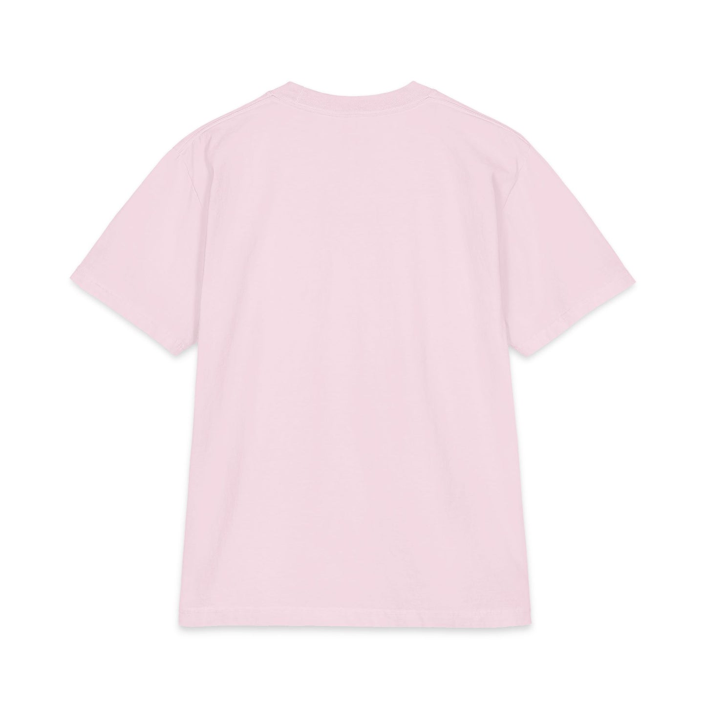 Outrun The Static T-Shirt — Unisex Max Heavyweight Short Sleeve — Retro Gradient Graphic, Non-Stop
