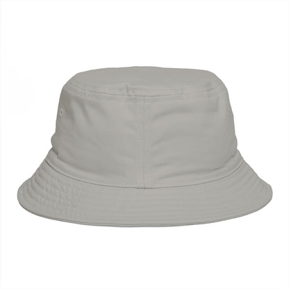Bucket Hat — "Zerostagnant: Still Water Roots. Keep Moving."