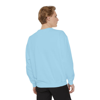 Crewneck Sweatshirt — "Zerostagnant: Still Water Rots. Keep Moving."