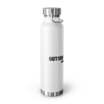 Outrun the Static — Copper Vacuum Insulated Bottle, 22oz