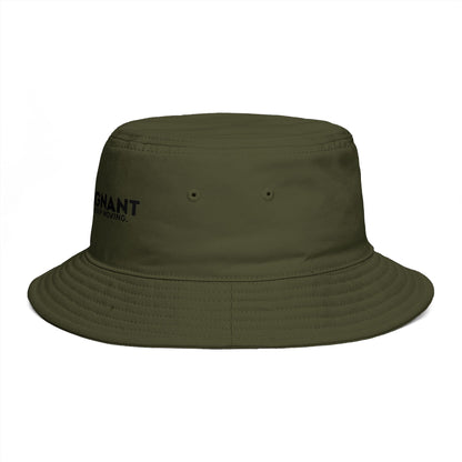 Bucket Hat — "Zerostagnant: Still Water Roots. Keep Moving."