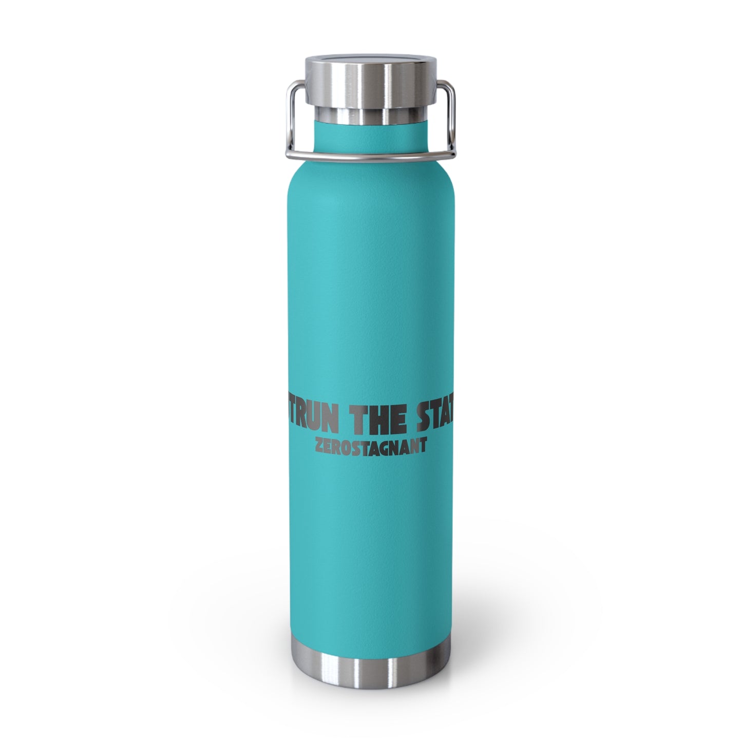Outrun the Static — Copper Vacuum Insulated Bottle, 22oz