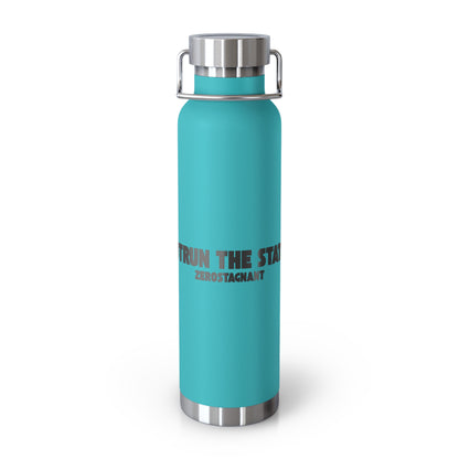 Outrun the Static — Copper Vacuum Insulated Bottle, 22oz