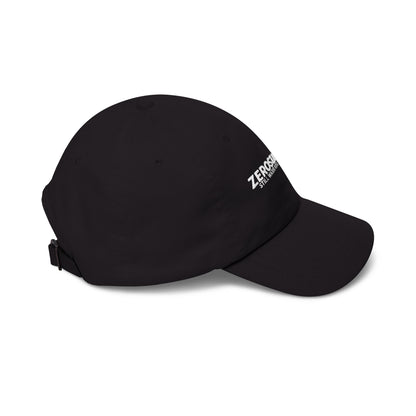 Dad Cap — Embroidered "Zerostagnant: Still Water Roots. Keep Moving."