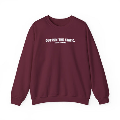 Outrun the Static T-Shirt — Unisex Garment-Dyed T-shirt—Motivational Fitness Tee