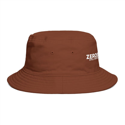 Bucket Hat — "ZEROSTAGNANT: Still Water Rots. Keep Moving."