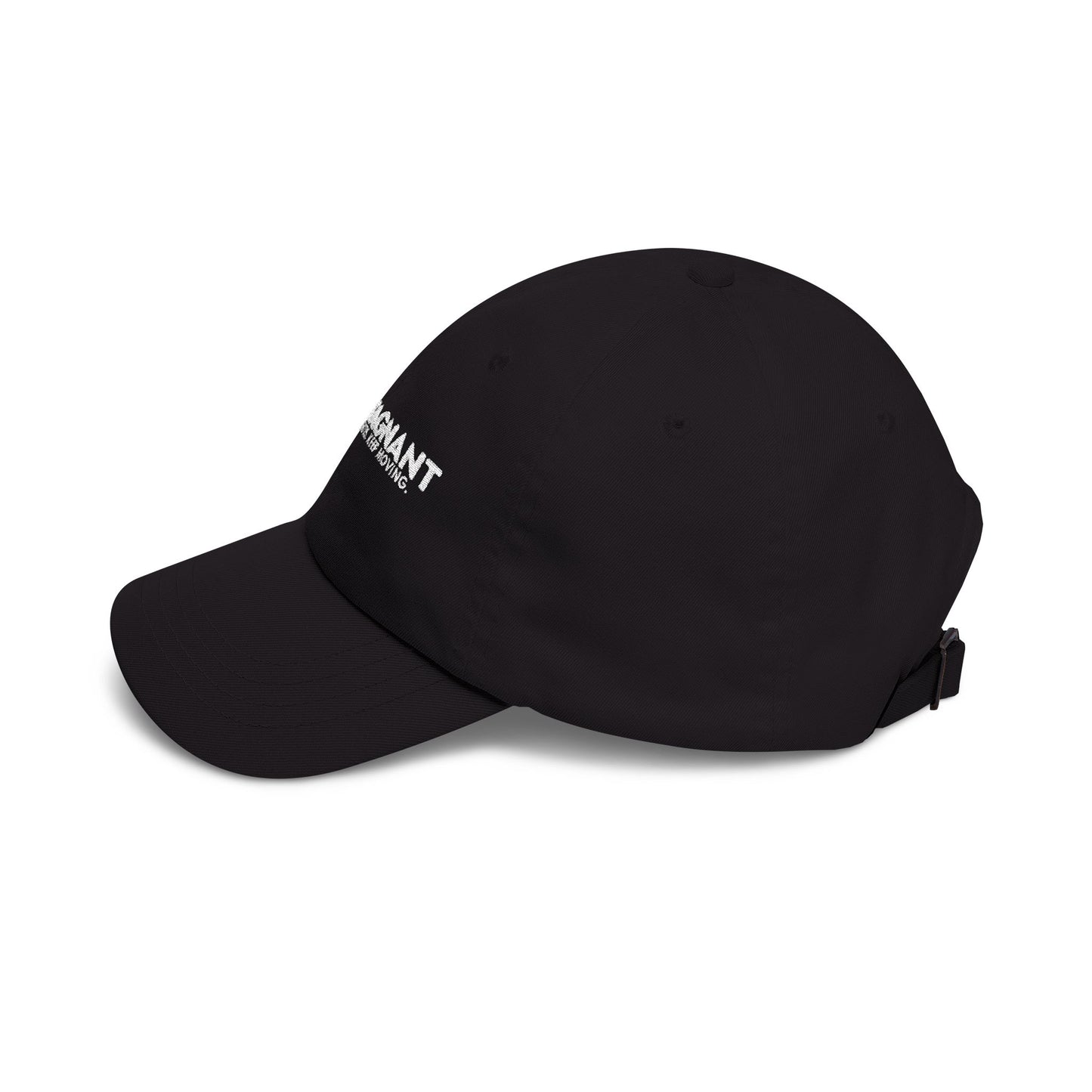 Dad Cap — Embroidered "Zerostagnant: Still Water Roots. Keep Moving."