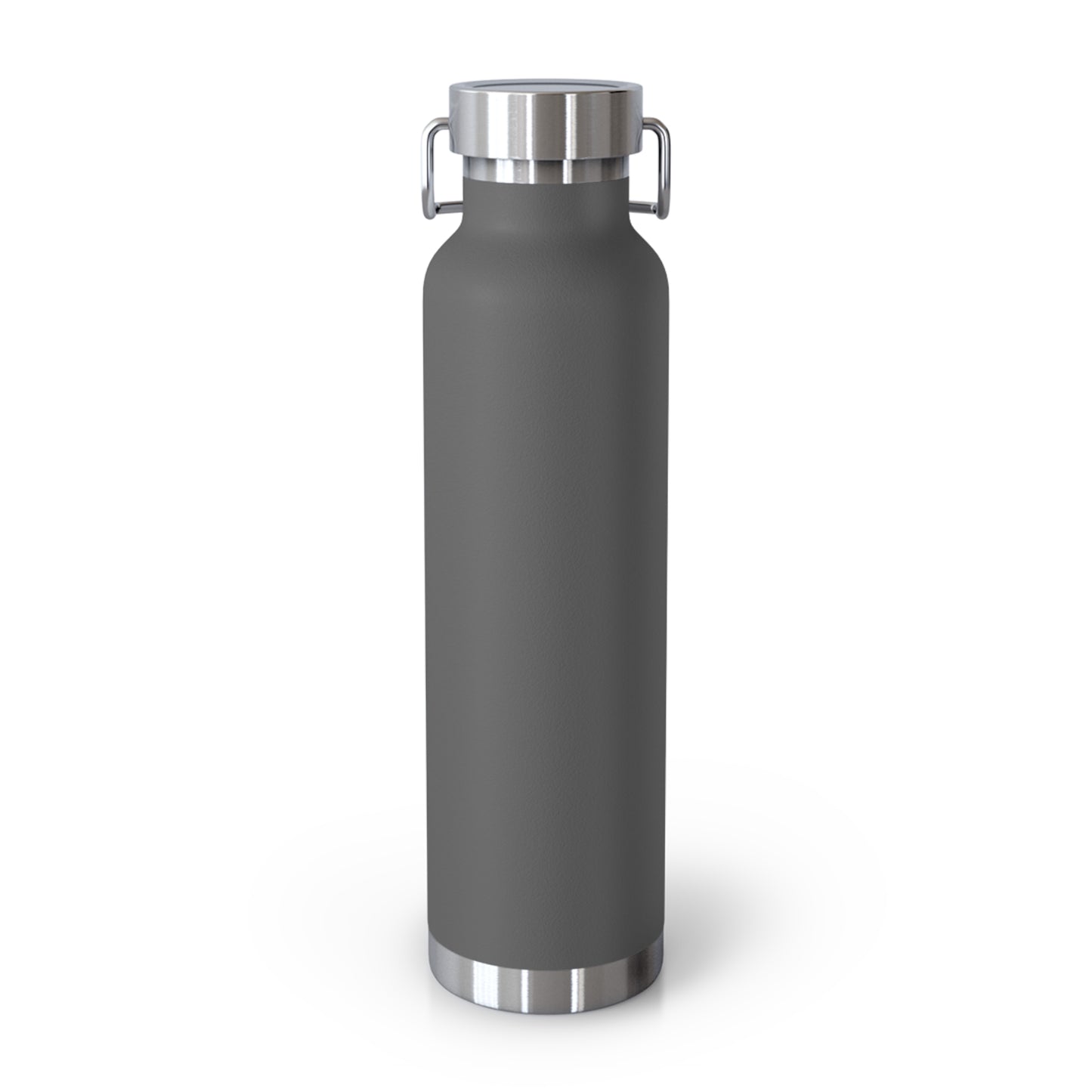 Outrun the Static — Copper Vacuum Thermos Water Bottle, 22 Oz